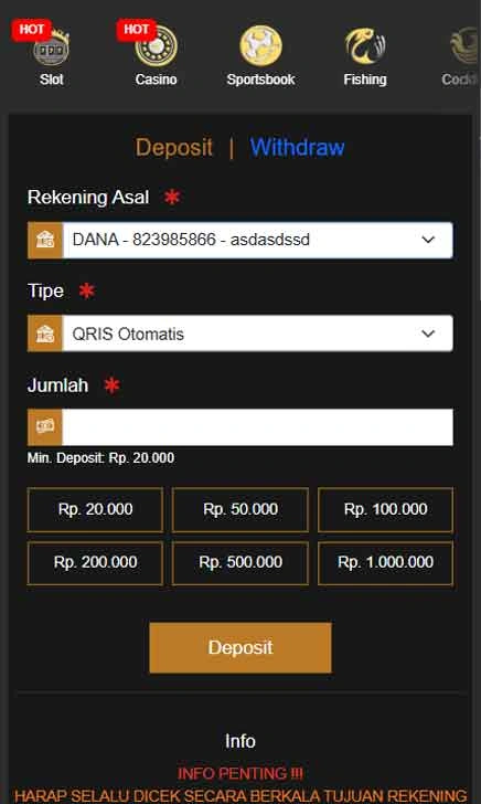 cara deposit Engine Slot APK Cheat Versi Mantul