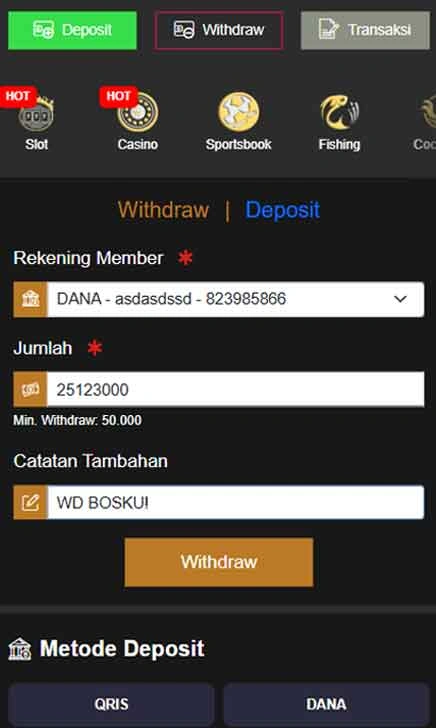 cara wd Engine Slot APK Cheat Versi Mantul